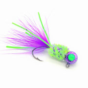 Hand Tied Crappie Jigs-3D Eyes-3 Pack