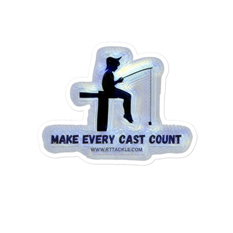 Make Every Cast Count - Sticker